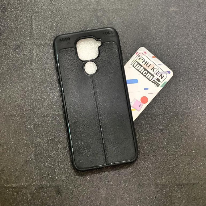 Ốp lưng Xiaomi Redmi Note 9 - Redmi 10X 4G dẻo giả Da Cao cấp