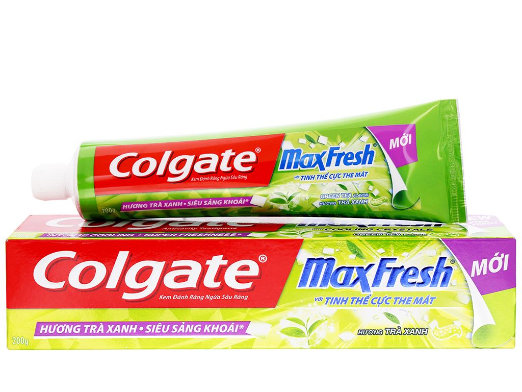 KEM ĐÁNH RĂNG COLGATE MAXFRESH CÁC MÃ HỘP 200G