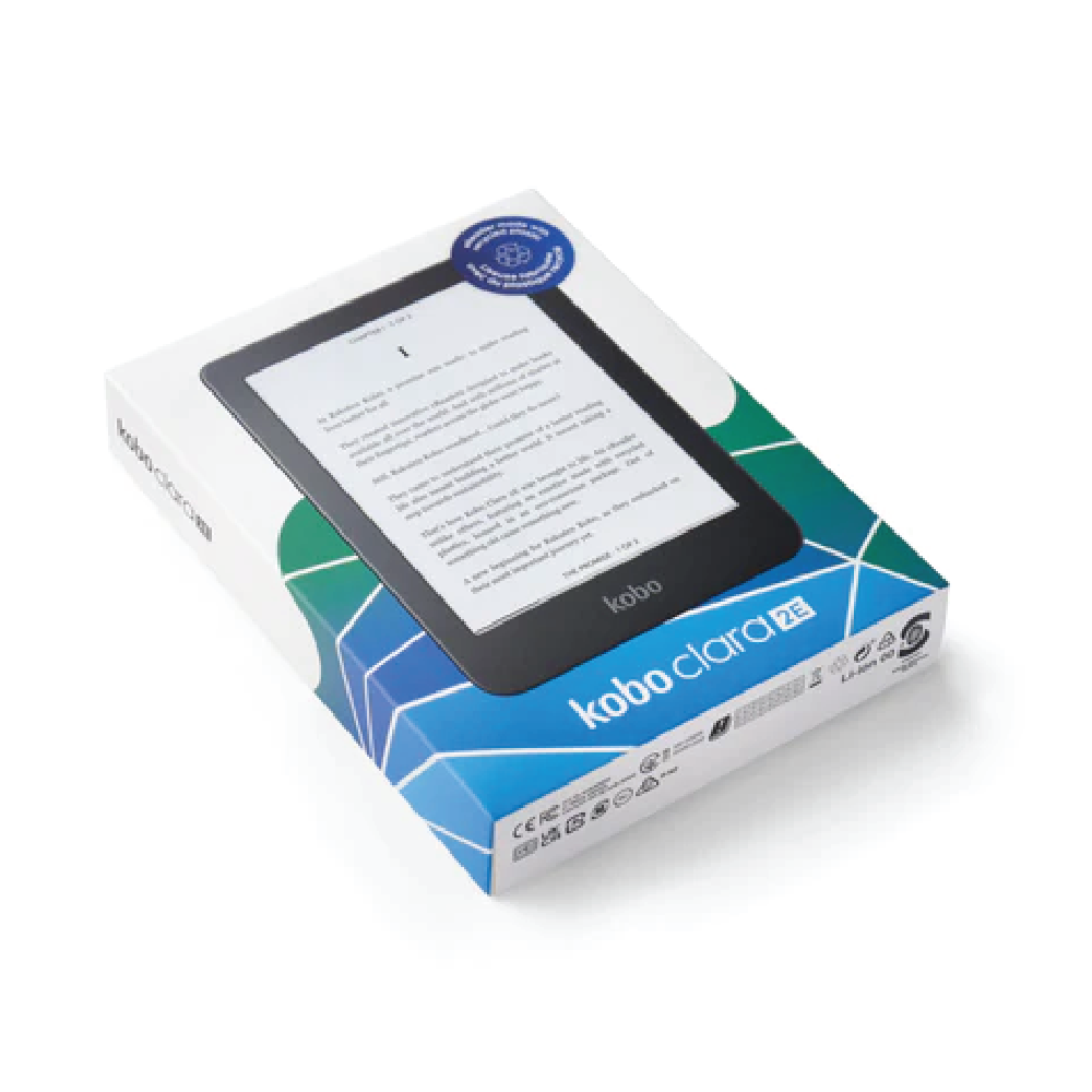 Rakuten Kobo Clara 2E | 6” HD | 16GB | eReader | Lazada