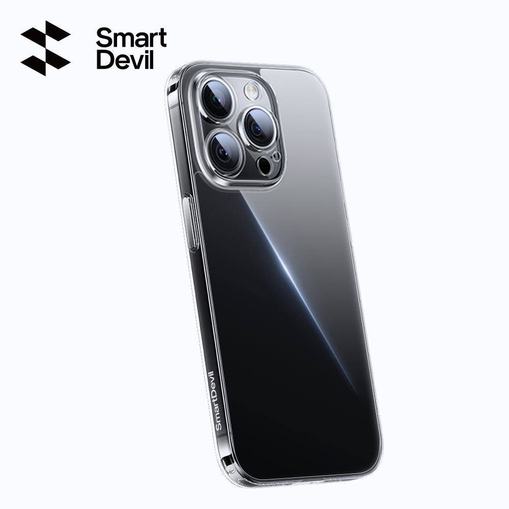 SmartDevil thủy tinh trong suốt Ốp điện thoại cho iPhone 15 Pro max Case iPhone 15 Pro Case iPhone 15 Case iPhone 15 Plus iPhone 14 Pro Max iPhone 14 Pro iPhone 14 iPhone 13 Pro Max iPhone 12 iPhone 11 XR với viền mềm chống vỏ bảo vệ vân tay