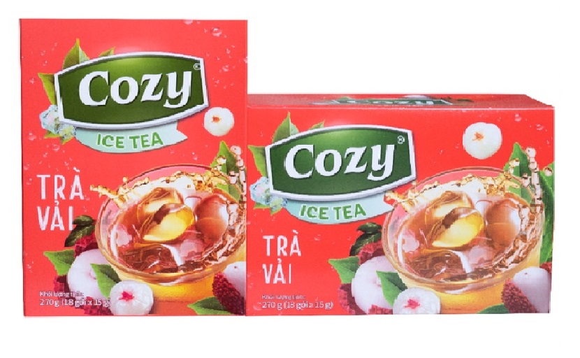 Trà vải Hòa Tan Cozy hộp 240g (16 gói x 15g)