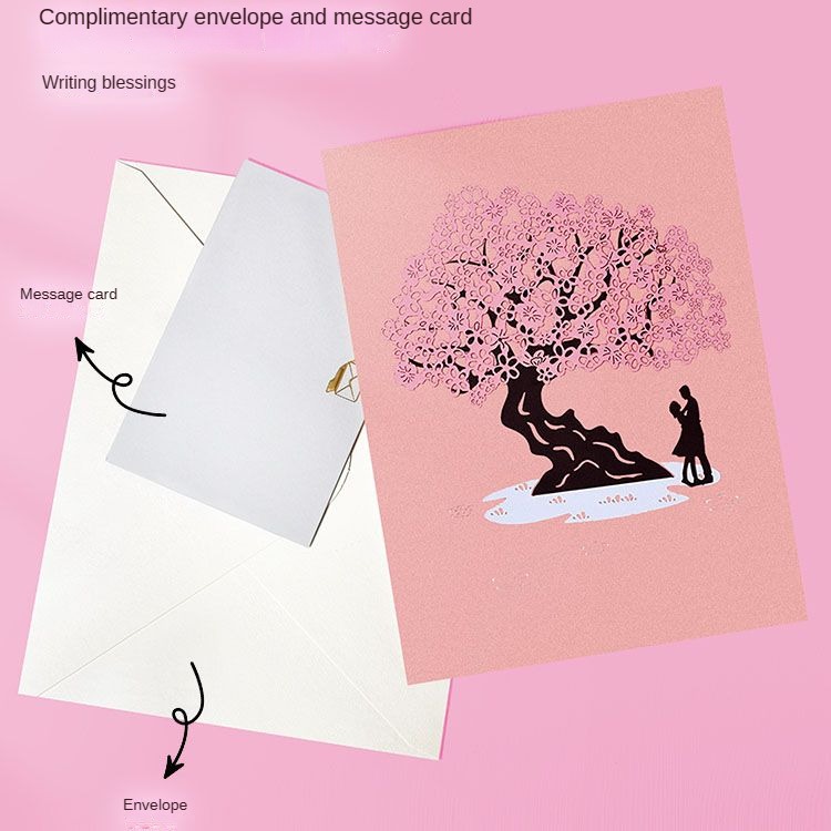 CUTE POPUP - Valentine Pop Up Card With Roantic Love Design, Aple Pop - View #12