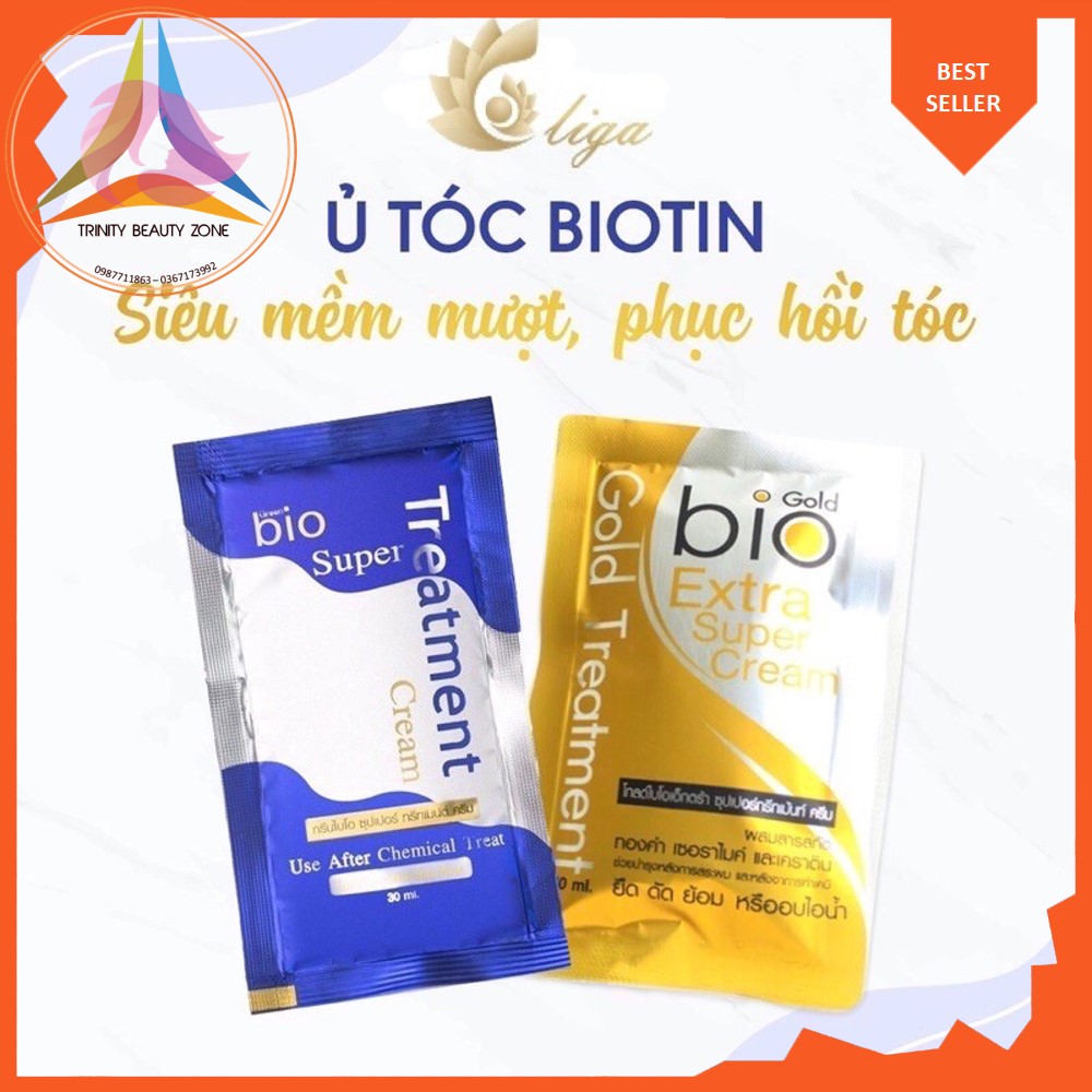 Ủ tóc biotin siêu mềm mượt, phục hồi tóc