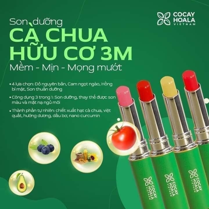 Son Dưỡng Cà Chua 3M Cỏ Cây Hoa Lá