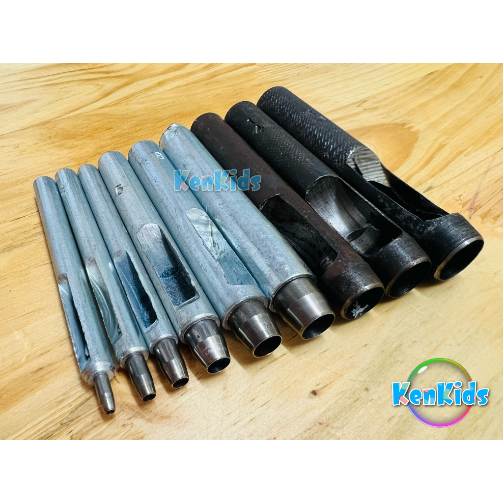 Đục lỗ tròn / Dụng cụ đục lỗ tròn siêu bén (đục lỗ dây nịt, da, vải, ...) - (2mm đến 30mm) - 1 cây