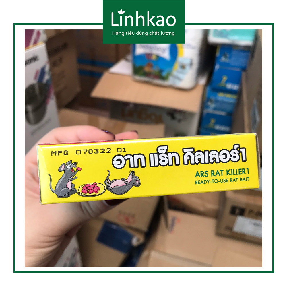 Kẹo tiêu diệt cả đàn chuột - Thái lan