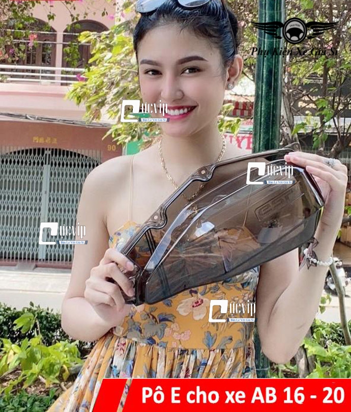 [HCM]Ốp Pô E Trong Suốt Vario 2015 - 2017 Air Blade 2016 - 2019 SH Mode MS1872
