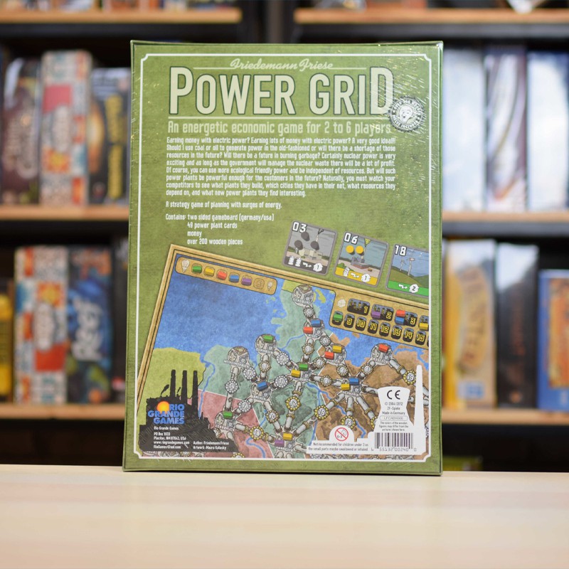 Bộ trò chơi Board game Power Grid vui nhộn a