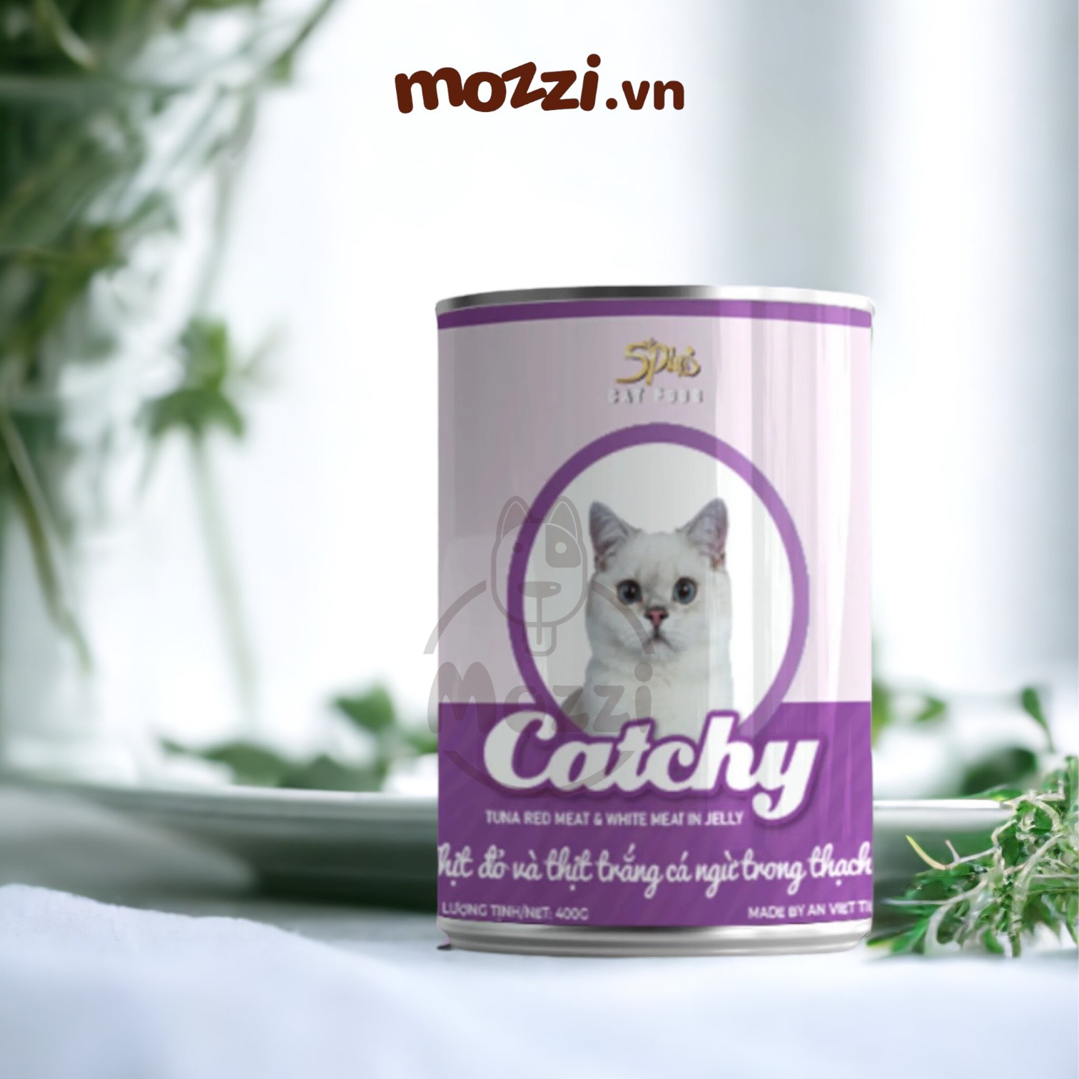 Pate cho mèo Catchy Lon 400gr