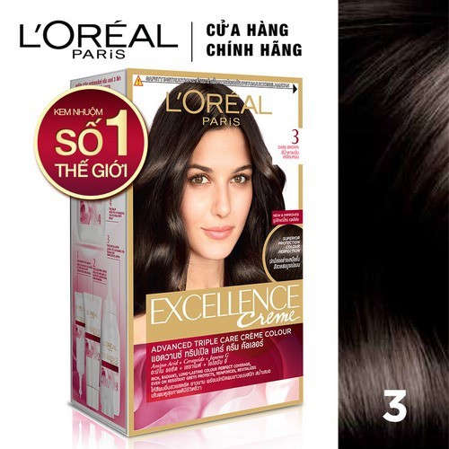 Màu Nhuộm Dưỡng Tóc L'Oreal Paris Excellence Crème 172ml