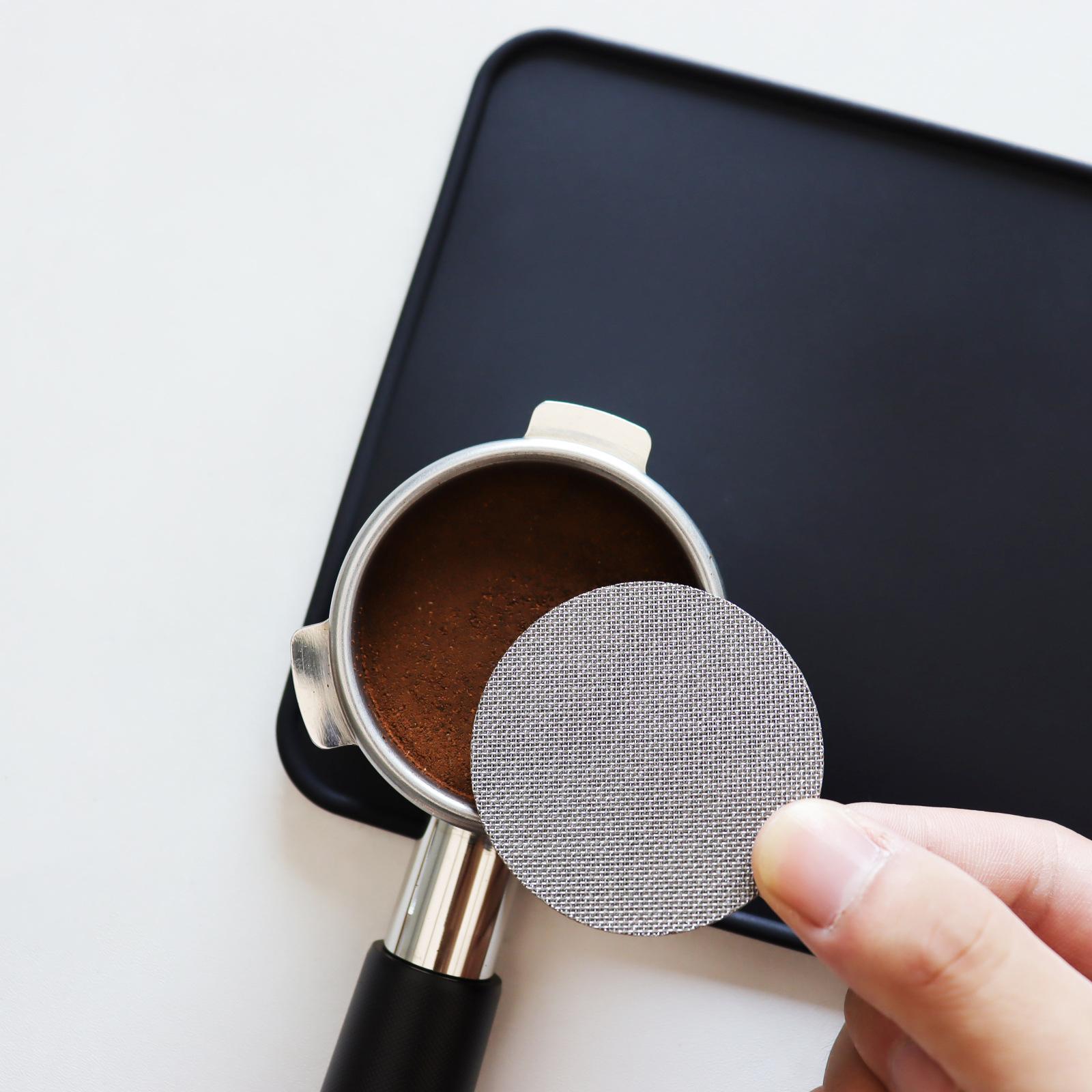 Dolity Espresso Puck Screen Reusable Coffee Filter Replacement Espresso Machine