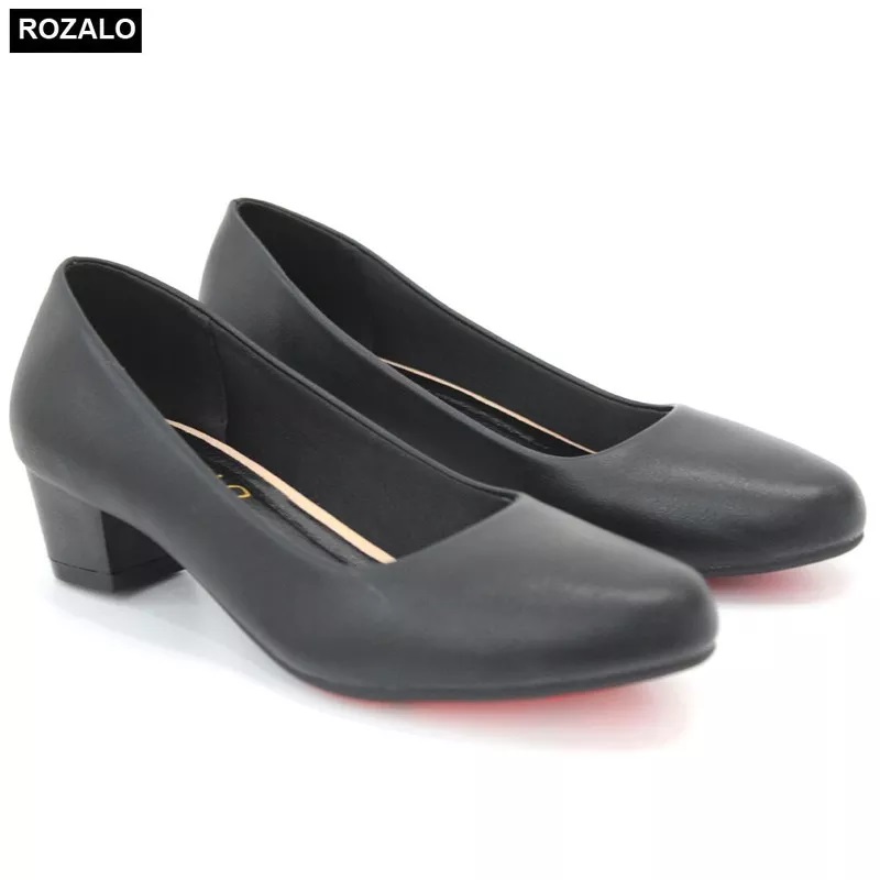 Giày nữ cao gót 3P da mờ Rozalo R5623 thumbnail