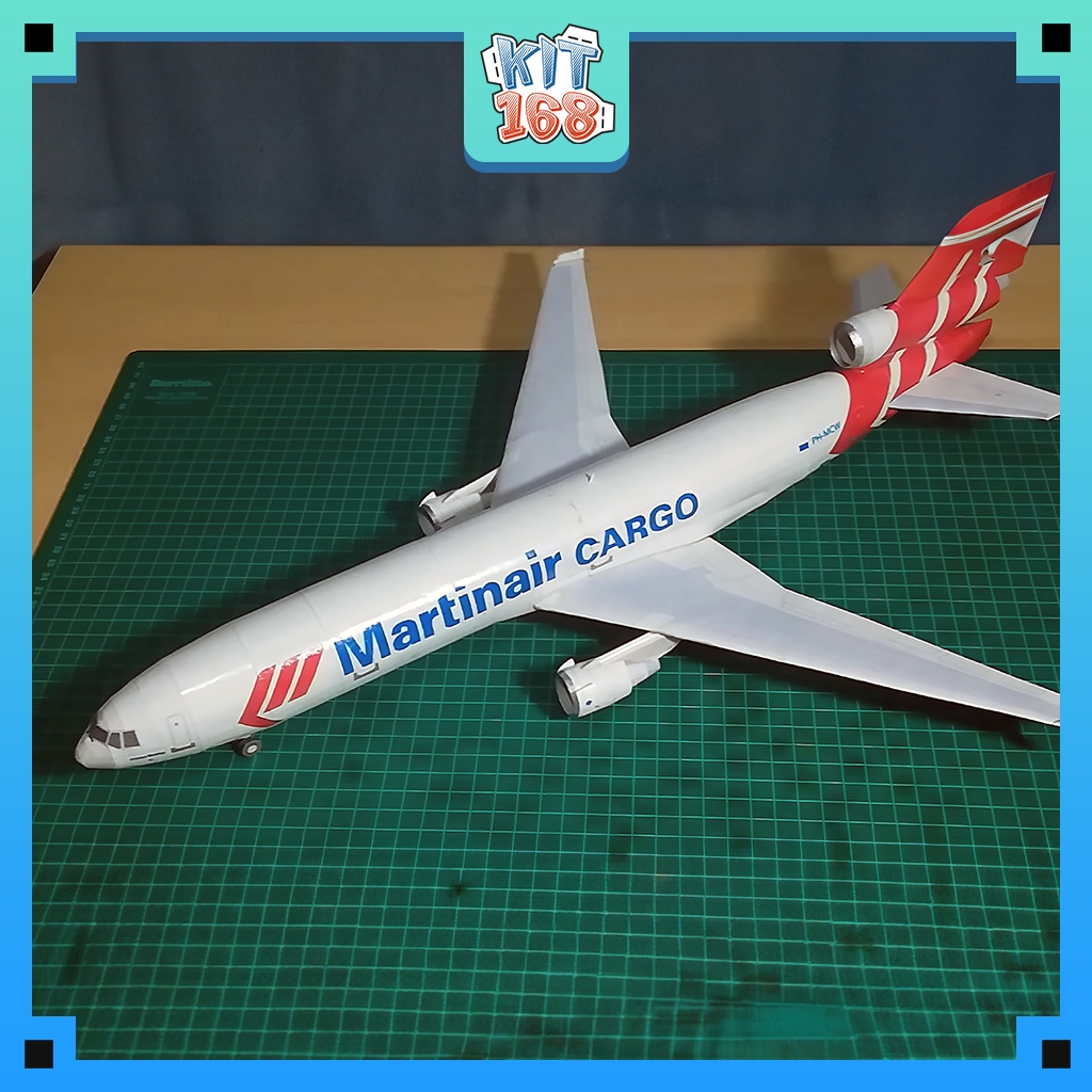 Mô hình giấy Máy bay McDonnell Douglas MD-11F Martinair Cargo