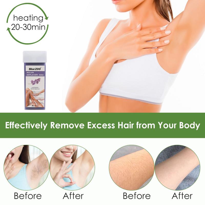 3%20In%201%20Roller%20Waxing%20Depilatory%20Kit%20Strips%20Warmer%20Strips%20For%20Hair%20Removal%20With%20Epilator%20Machine%20Cartridge%20Heater%20Waxing%20Paper%20-%20Image%204