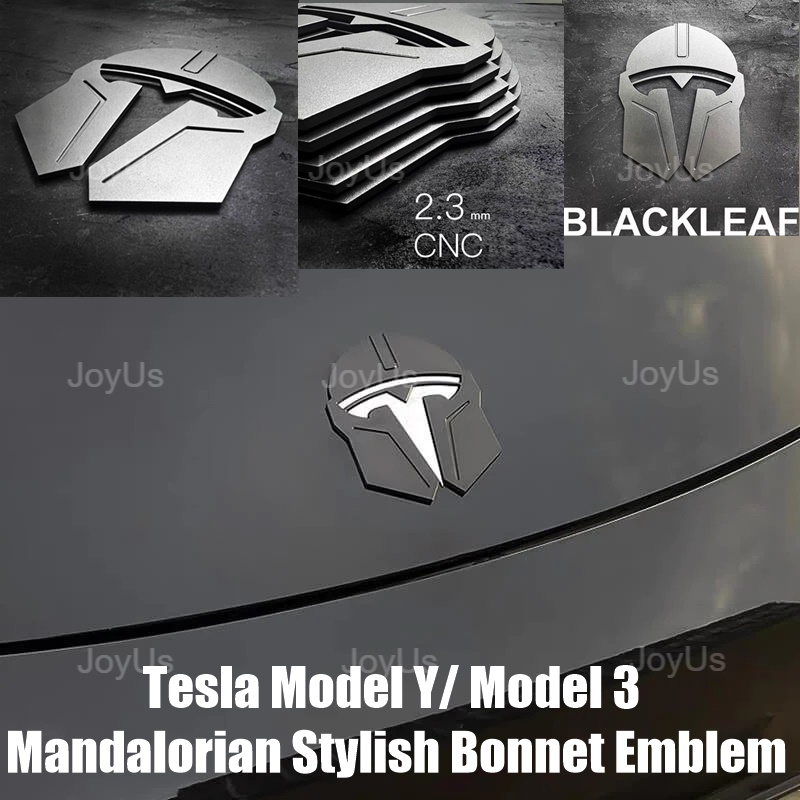 Tesla Mandalorian Logo Decoration Sticker for Model 3/Y