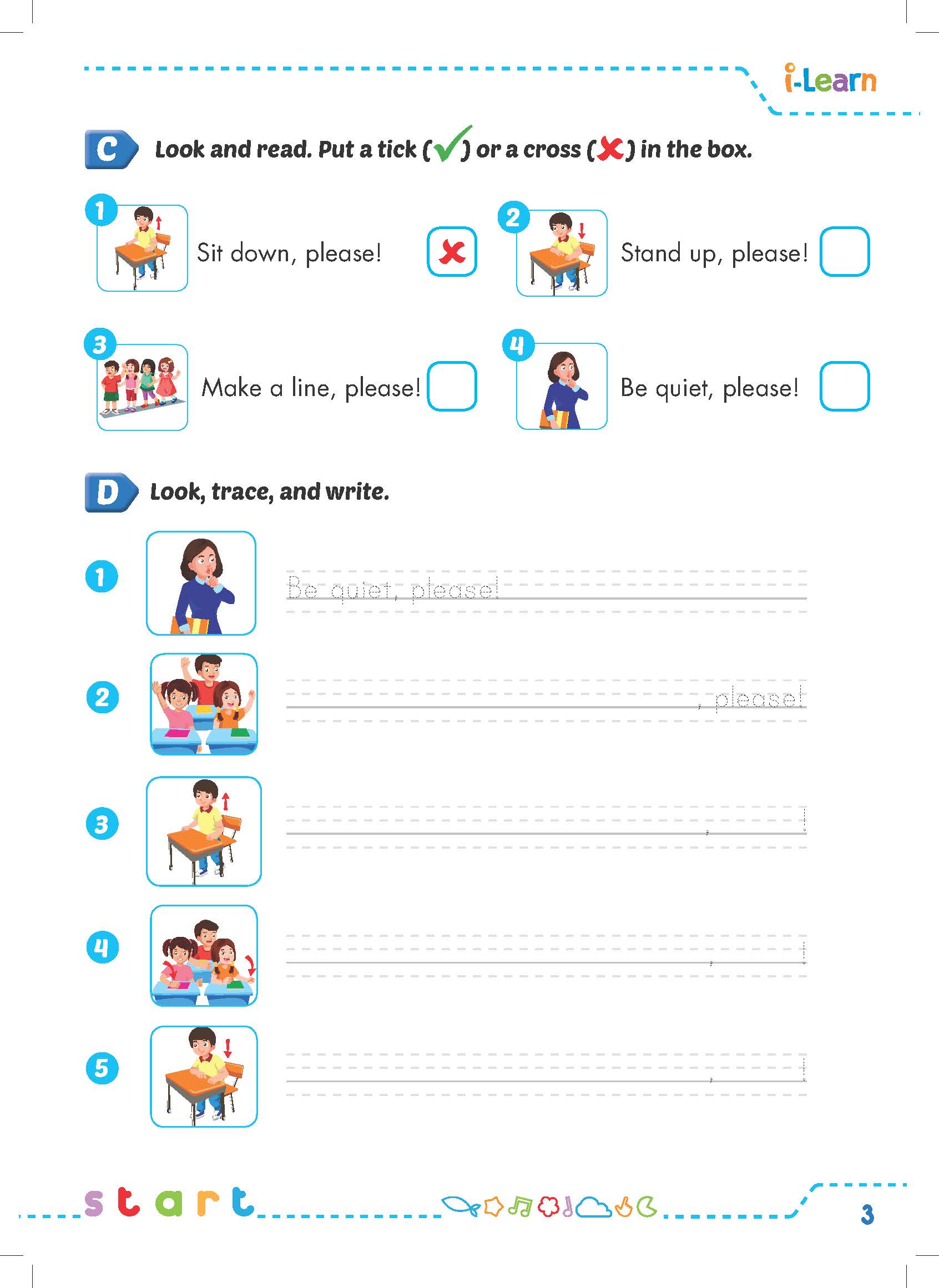Sách - dtpbooks - i-Learn Smart Start Grade 3 Workbook