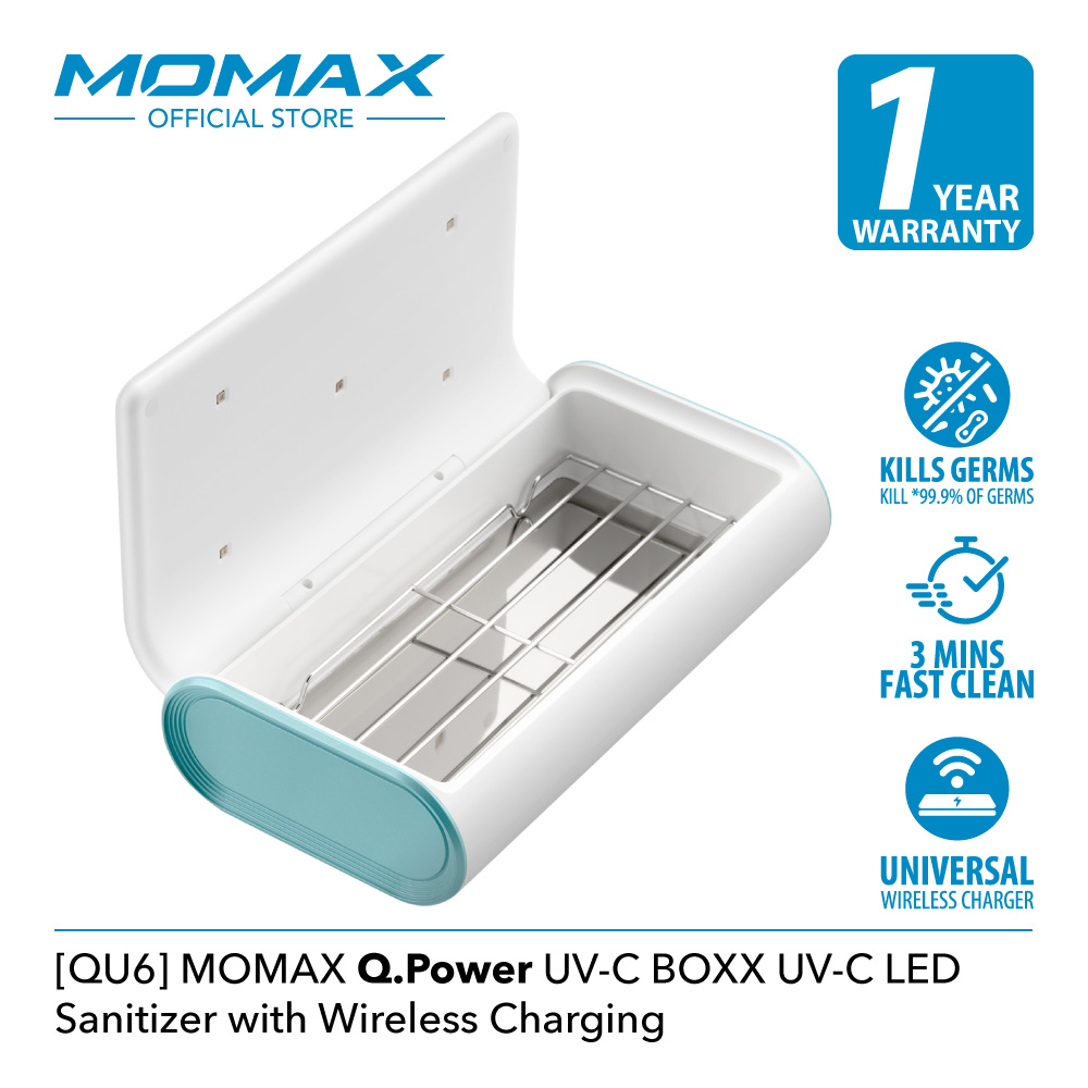 Momax Qpower Momax Uv Sanitizing Box Momax QU1W UV Light