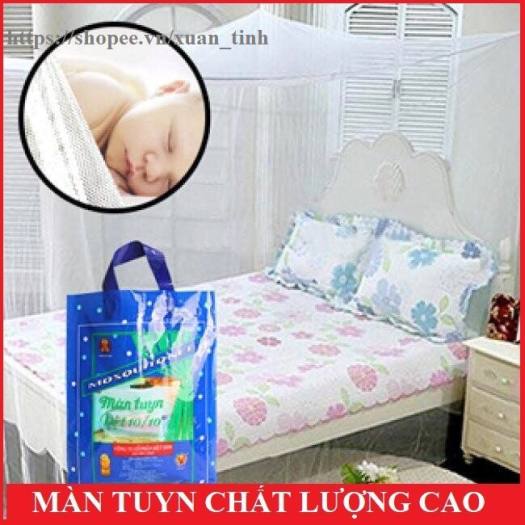 Màn Tuyn Trắng Dệt 10/10 Cao Cấp