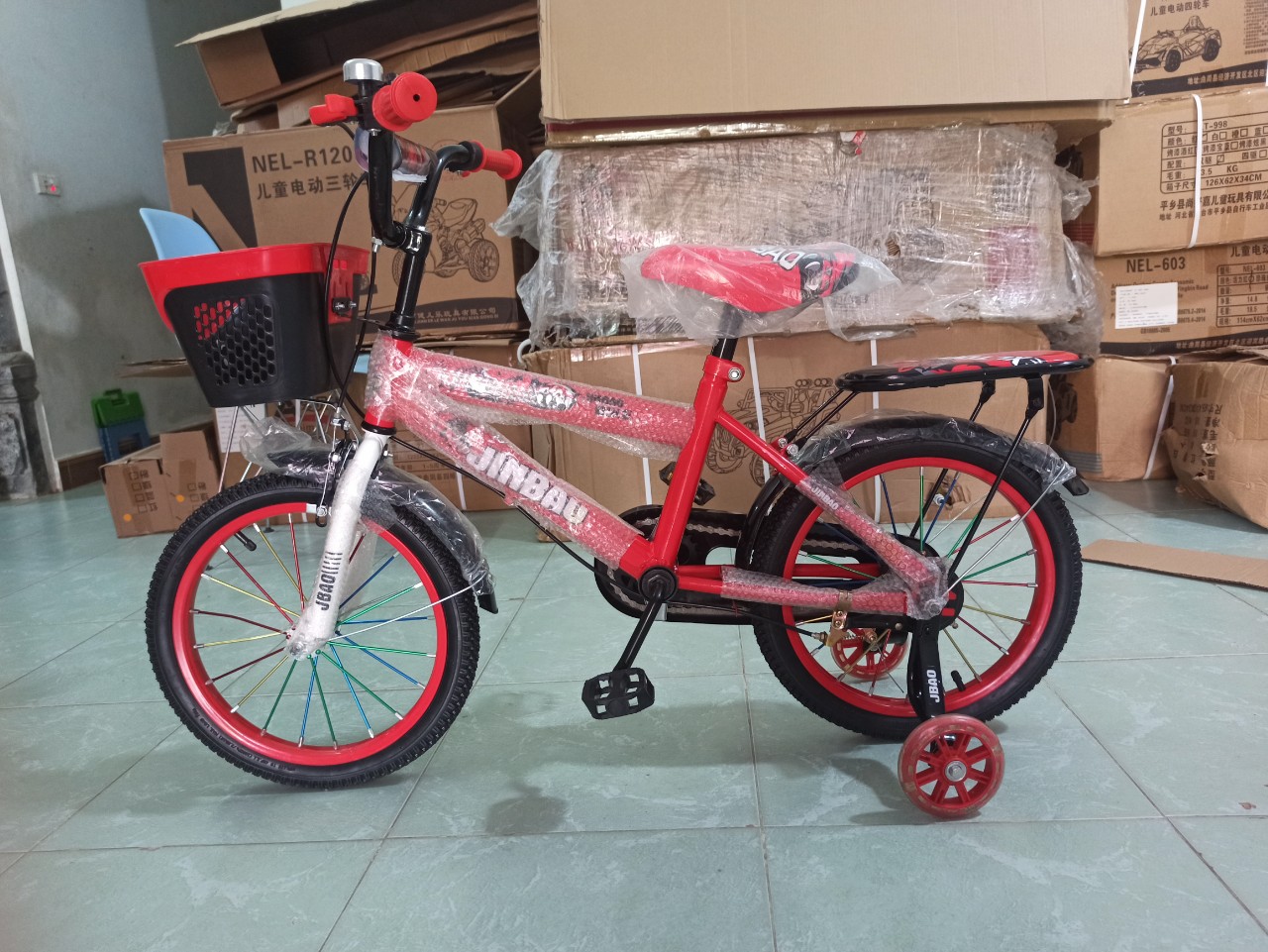 XE ĐẠP TRẺ EM CỠ 12 INH (3-5 TUỔI)