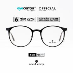 Gọng kính cận nam nữ chính hãng ZAC & CODY C55 lõi thép chống gãy nhập khẩu by Eye Center Vietnam