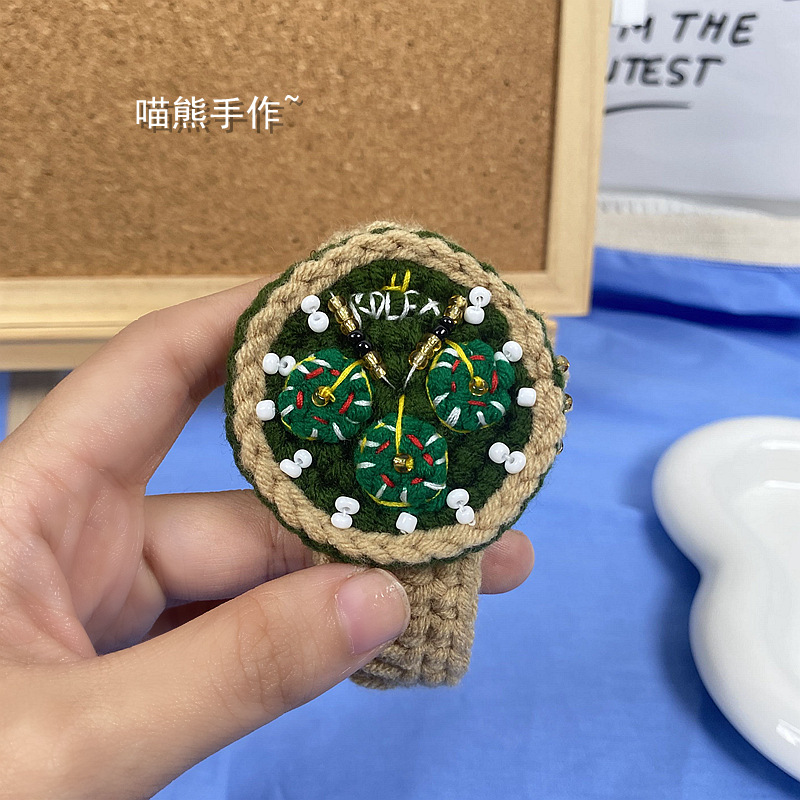 🔥🔥🔥Đồng Hồ Đan Len Trang Sức Tự Làm Đồng Hồ Thủ Công