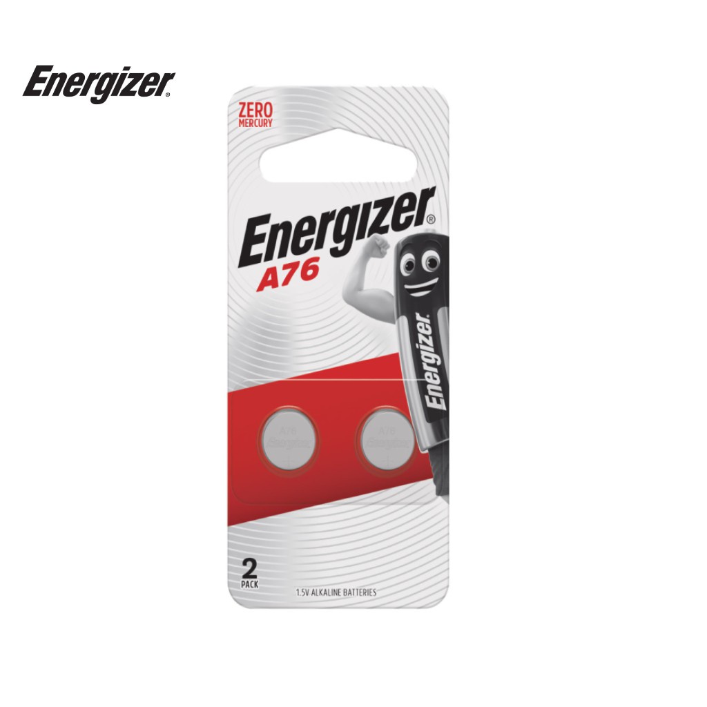 Pin Cúc Áo Energizer A76 BP2 - Vỉ 2 Viên
