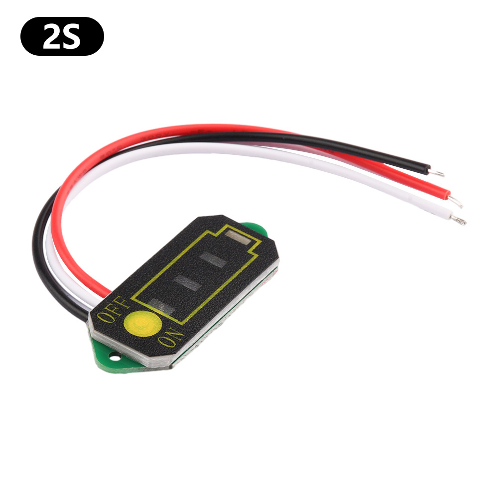 FocusAi Battery Meter Capacity Monitor Digital Battery Indicator Lithium-ion Battery Indicator Lithium Battery Capacity Tester
