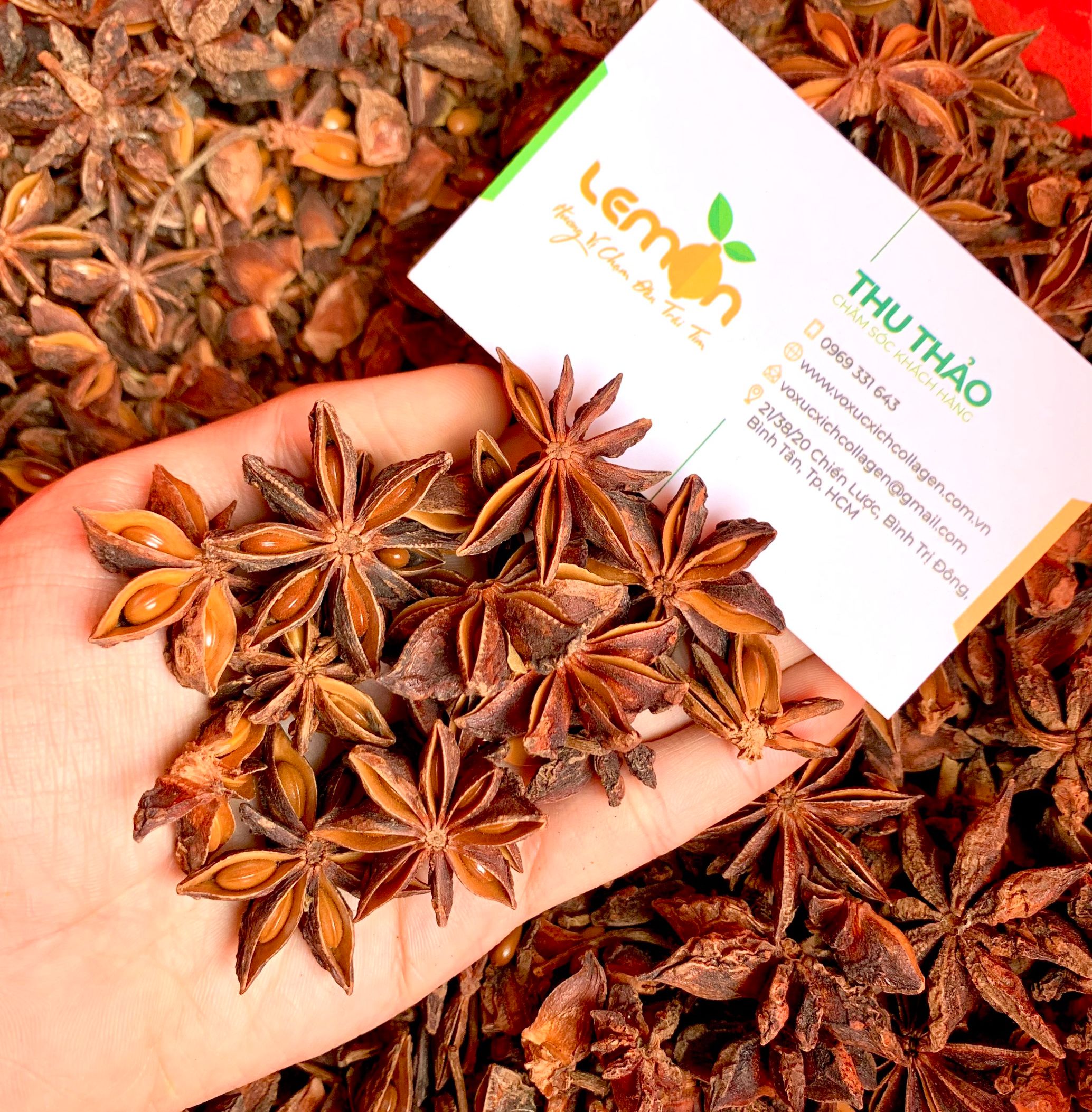 500g Đại hồi khô/Hoa hồi khô (hồi mùa thu) dùng nấu phở, bò kho, ngâm mai quế lộ tạo mùi vị thơm ngon cho món ăn