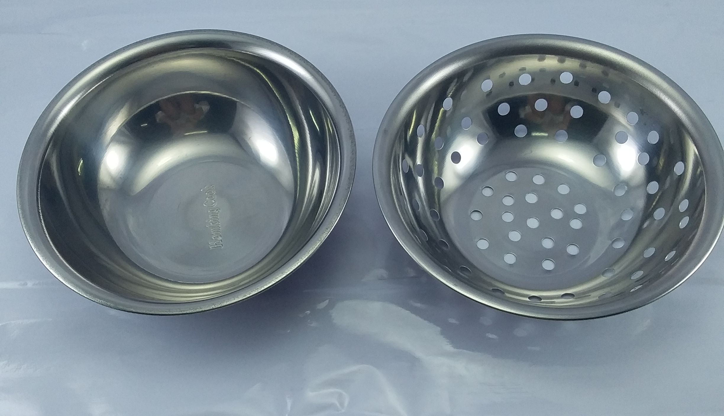 [HCM]BỘ 2 THAU RỔ INOX 18 RAINY