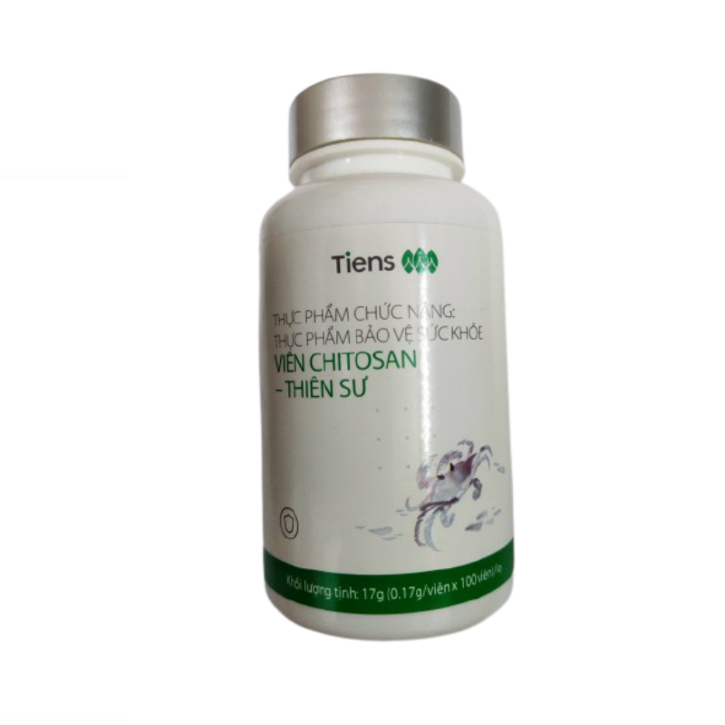 Viên Chitosan Tiens - Thiên Sư – 100 viên