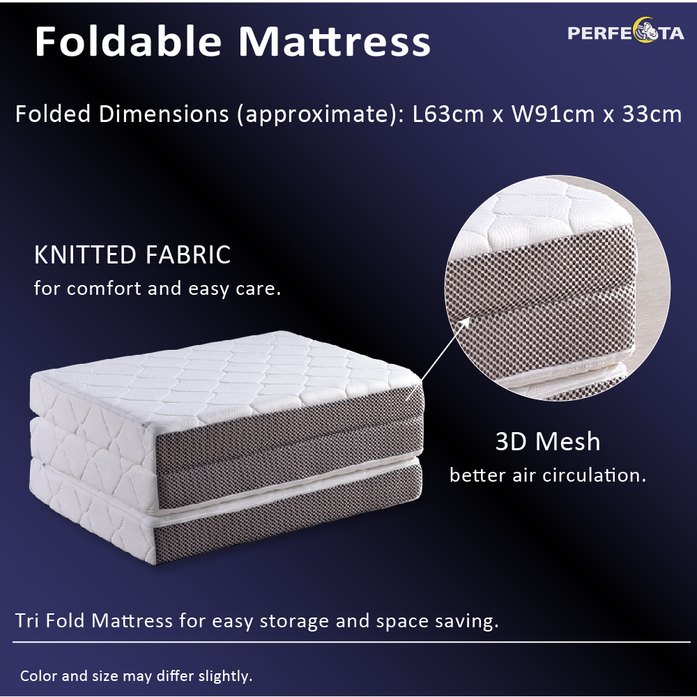 perfecta foldable mattress