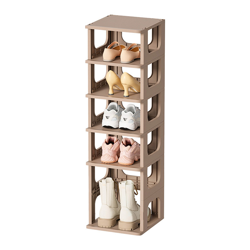 XINLANYASHE shoe box storage drawer Clothes storage drawers, shoe boxes, boxes, plastic boxes, storage boxes, storage cabinets, plastic boxes, storage boxes, storage cabinets Household Laminated Shoe Box multi-tiered bookshelf Dessert storage cabinet chil