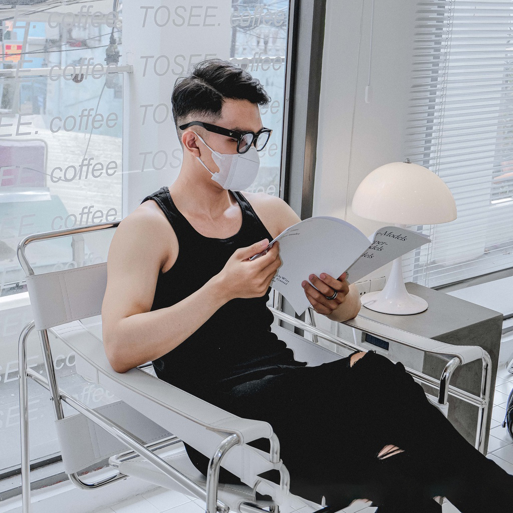 Áo thun gân 3 lỗ nam - Vải Cotton form ôm body tôn dáng