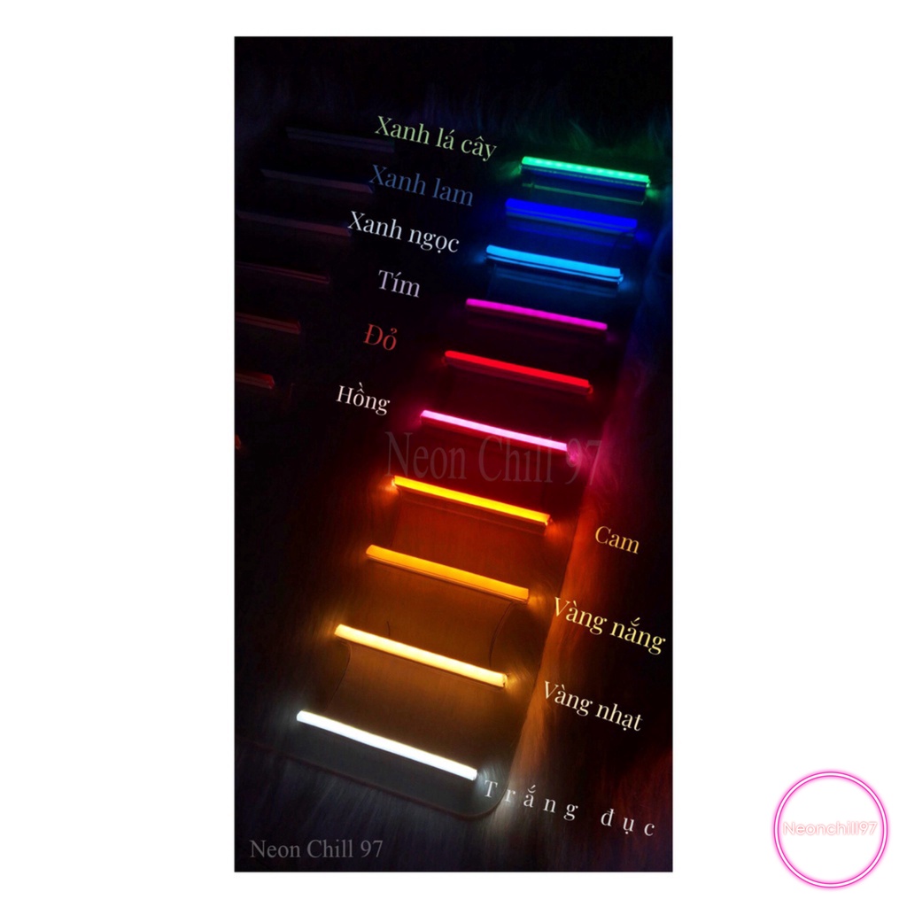 Đèn neon nốt nhac, Neonchill97,27 x 15 cm, Đèn neon trang trí