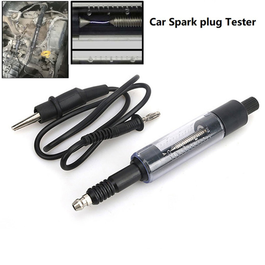 【Ready Stock】Adjustable Car Spark Range Test Spark Plugs Tester Wires Coils Diagnostic Tool Coil Ignition System Tester Repair Tool