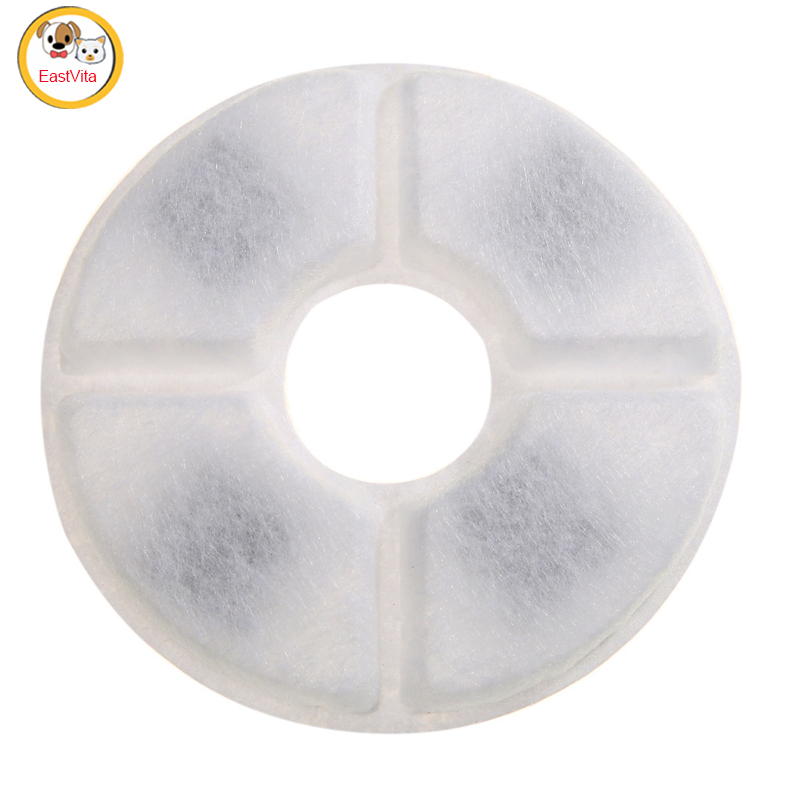 Activated Carbon Filter Element For Pet Water Dispenser Coconut Shell Ion Resin Filter Cotton For Cat Dog Water Fountain Filters