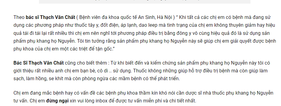 phụ khang họ nguyễn mẫu mới