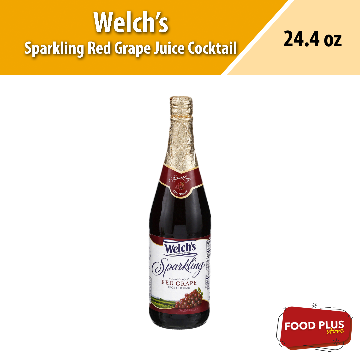 Welch Sparkling Red Grape Juice Cocktail (25.4oz) Lazada PH