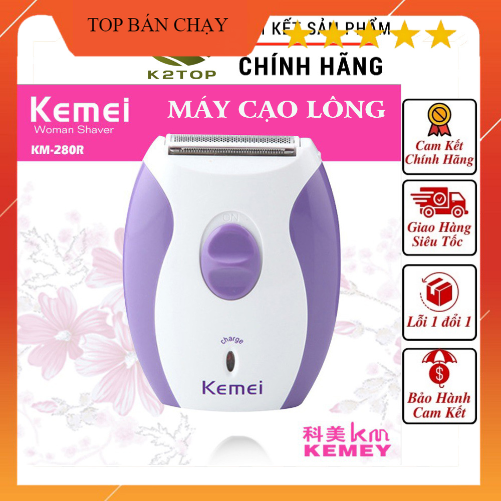 Máy cạo lông toàn thân km 280r nhỏ gọn dễ dàng di chuyển giúp bạn tự tin hơn quyến rũ hơn