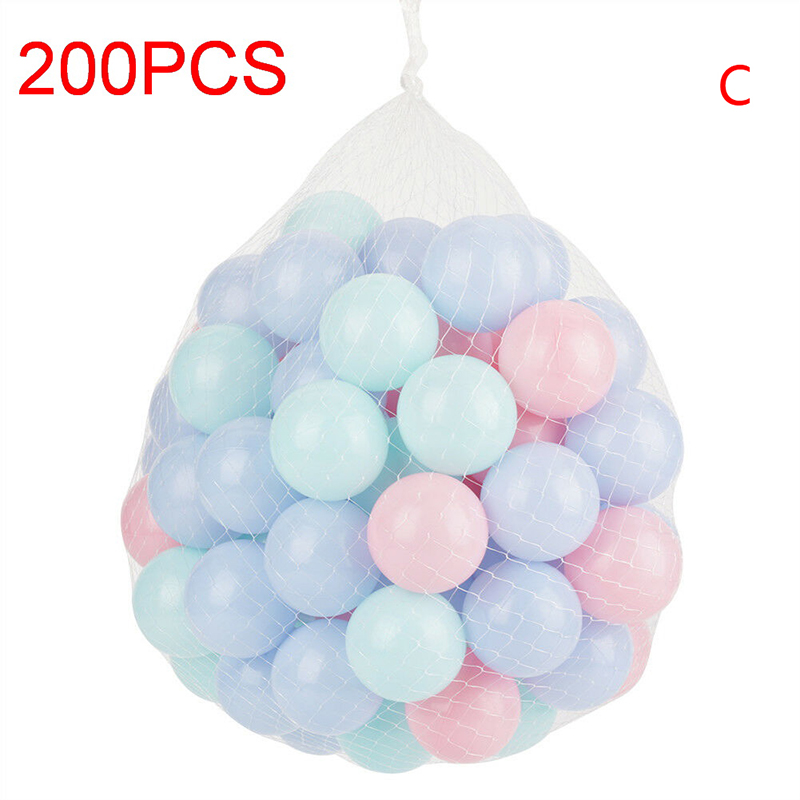 4Qi Bóng nhiều màu vui nhộn 100/200 bóng nhựa mềm đại dương đồ chơi bể bơi cho trẻ em