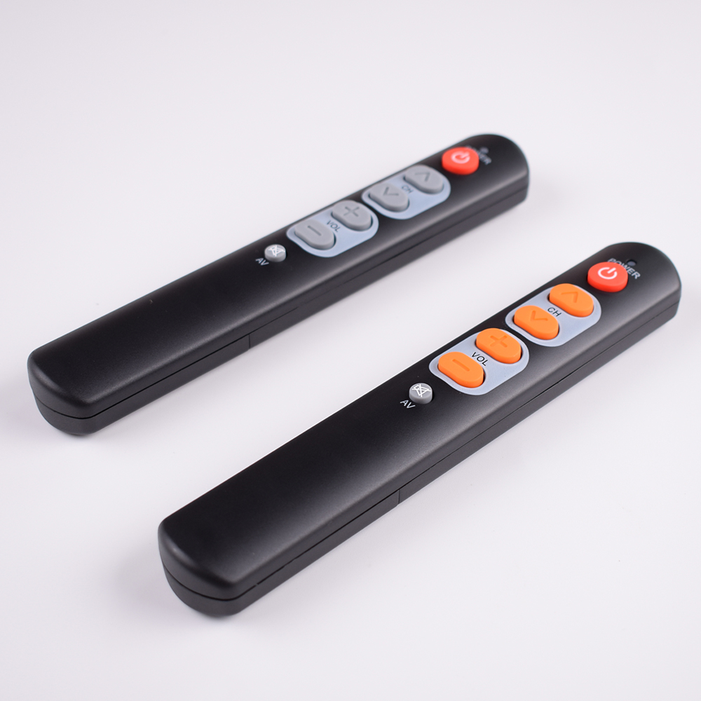 6 Button Learning Remote 6 Keys Big Button Learn Remote Control Programmable Ir Controller For ...