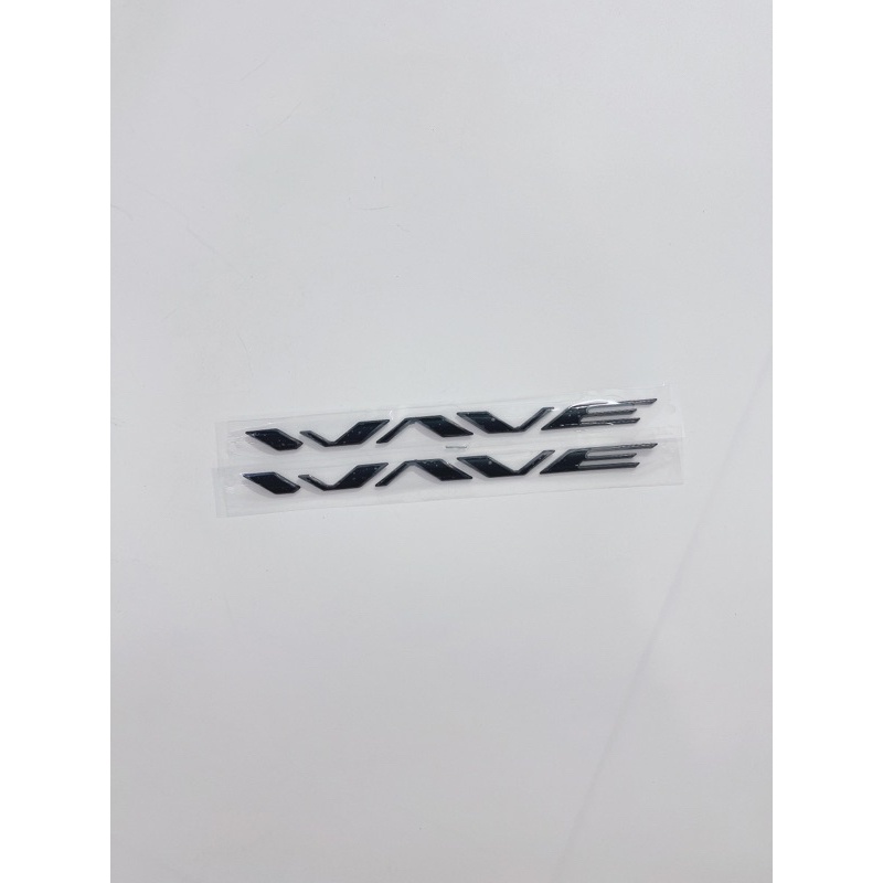 Bộ Tem dán xe chữ nổi ốp sườn xi cứng xe Wave Thái 125 hàng loại đẹp như zin