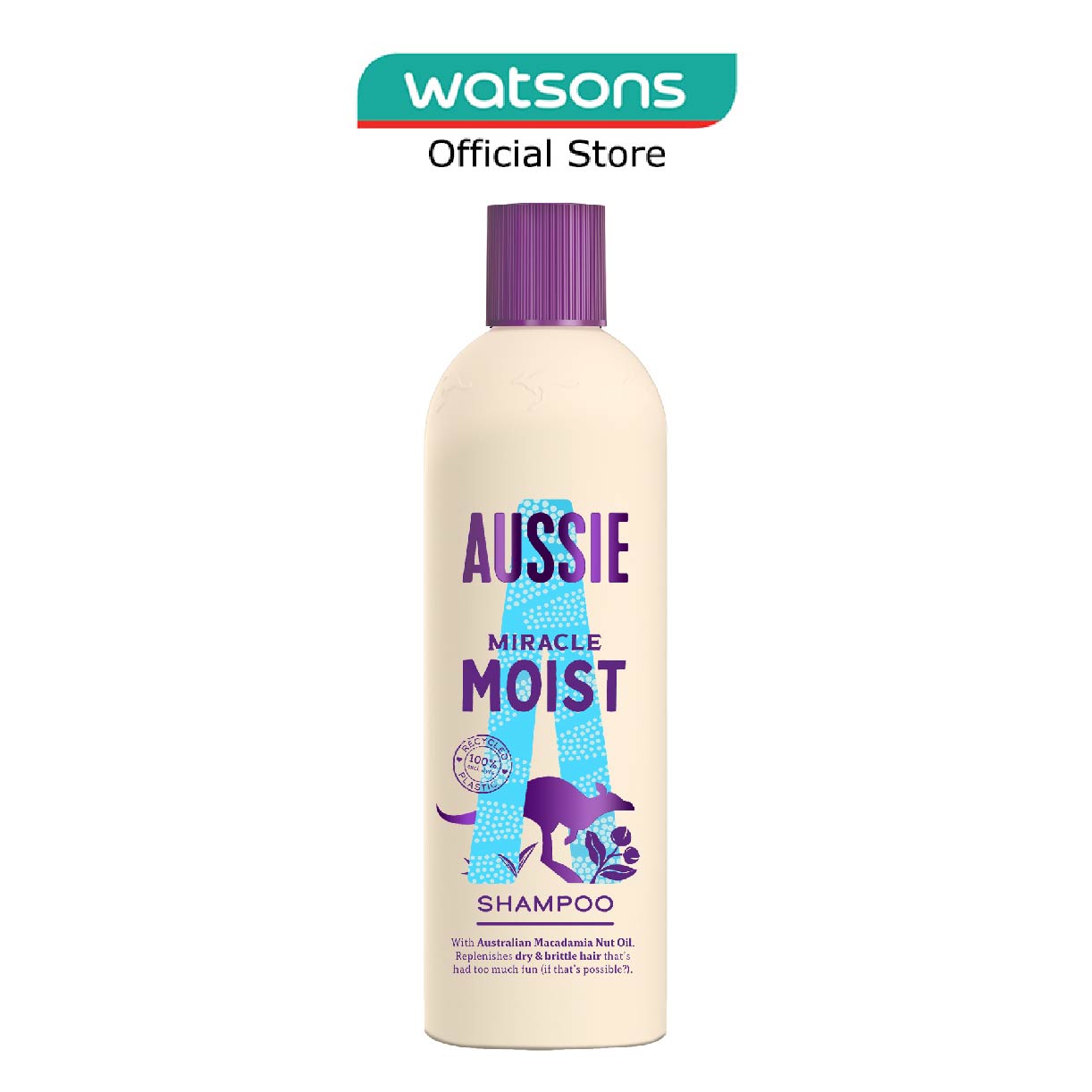 Aussie Miracle Moist Shampoo - Damaged Hair Shampoo