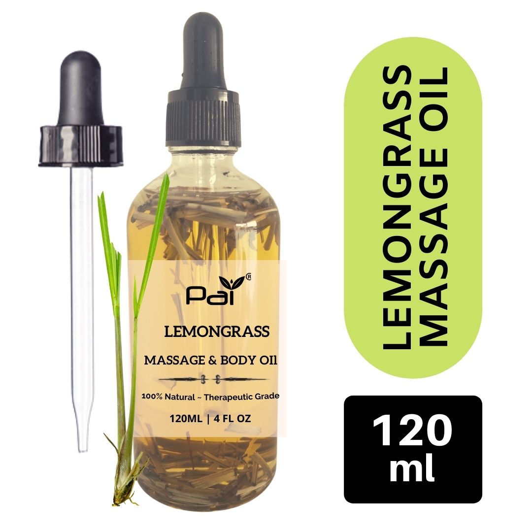 [PAI Wellness] Lemongrass Massage Oil Warm Body Massage Oil for