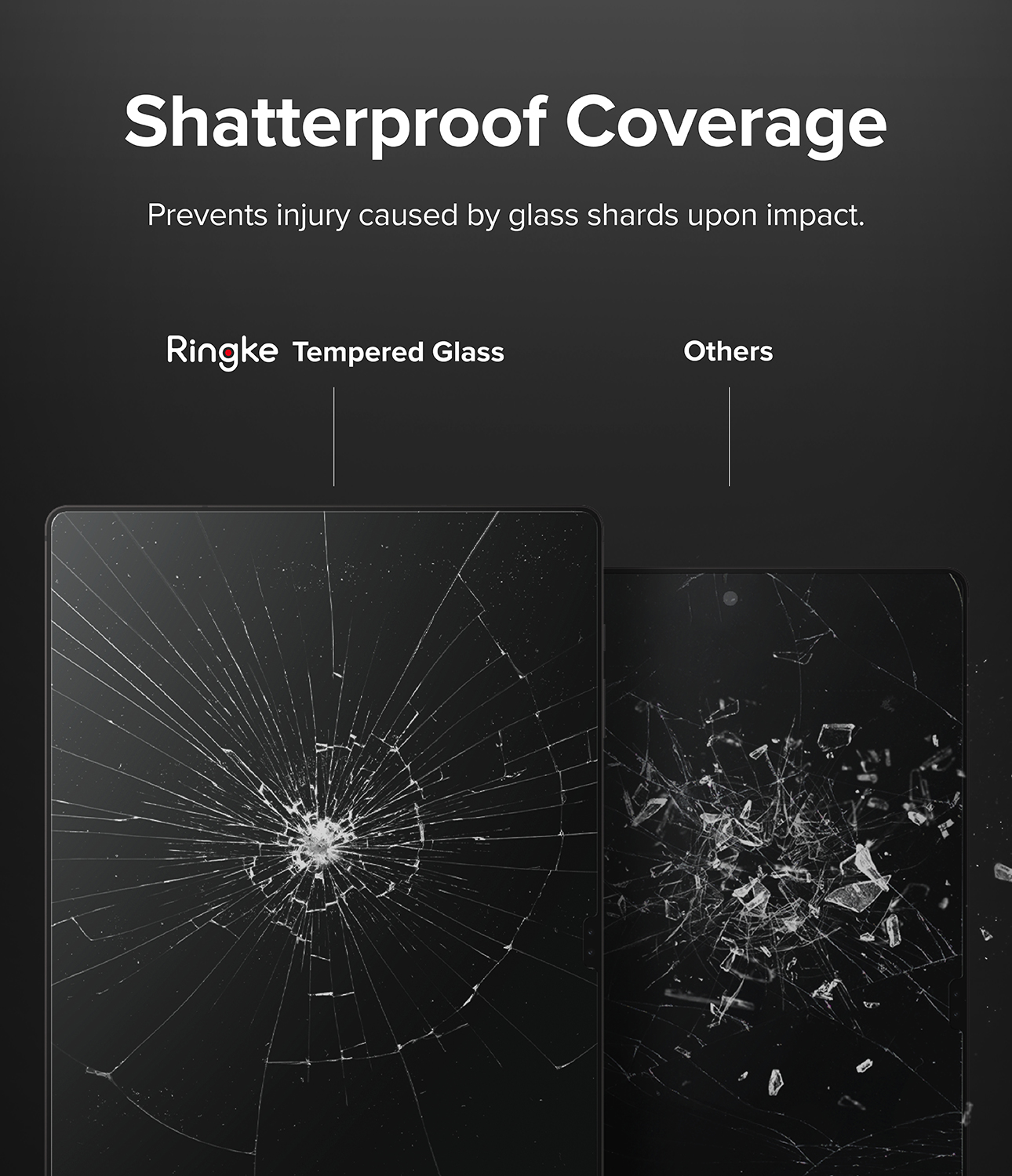 Ringke Tempered Glass Screen Protector Compatible with Samsung Galaxy Tab S8 Ultra Full Coverage Protective Glass Film