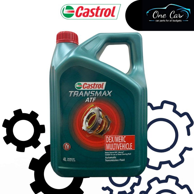 Castrol Transmax ATF DEX/MERC Multivehicle Auto Transmission Oil 4L