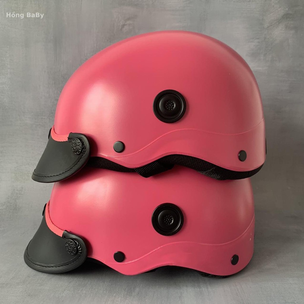 Nôn Bảo Hiểm  Sơn Nhám nửa Đầu Thời Trang, Thông Gió, FREE SIZE Nam Nữ