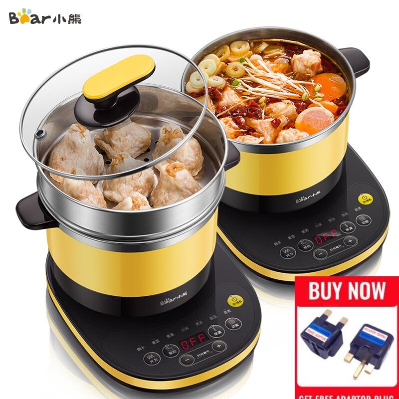 1.8L MultiFunctional Mini Pot for Noodles Electric Hot Pot Electric Cooker