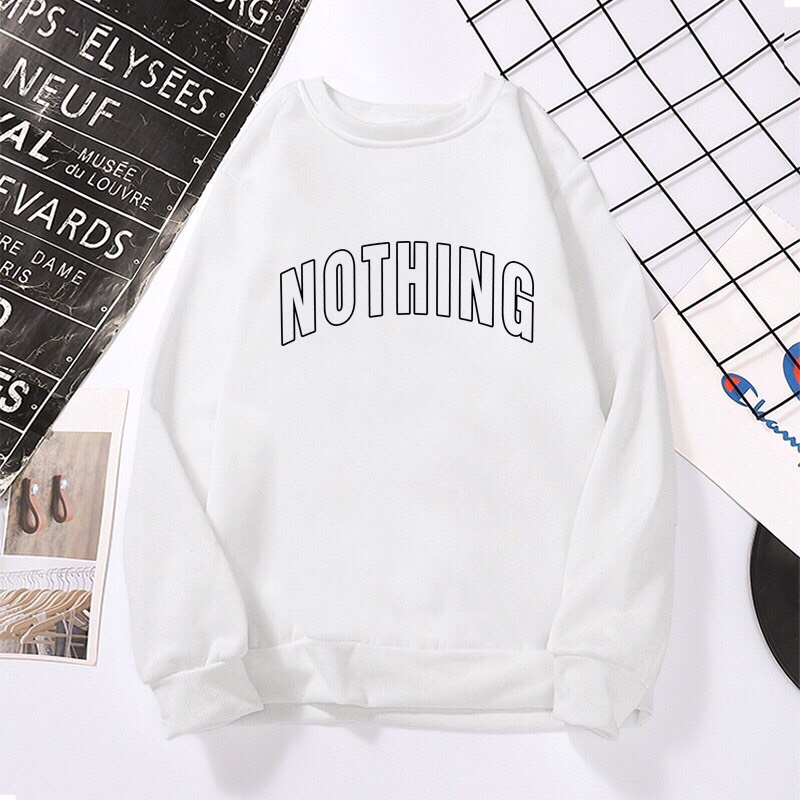 Áo nỉ bo northing chữ cong LN11