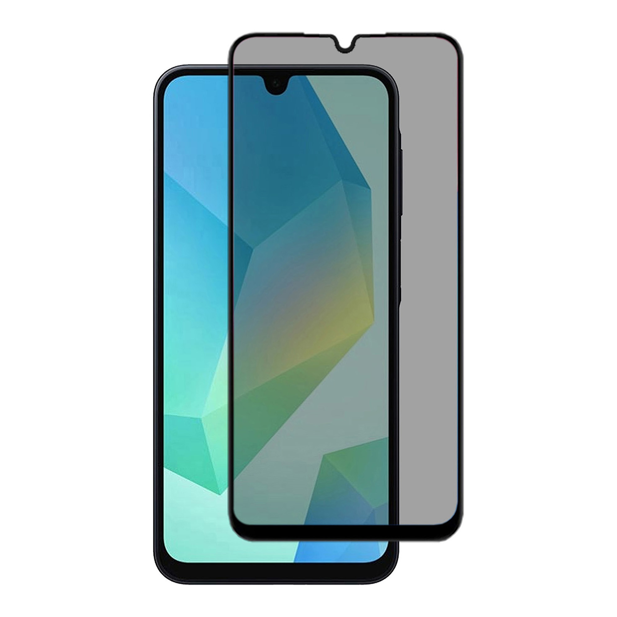 Samsung A16 HD Tempered Glass Privacy Screen Protector Anti Spy Shield For Galaxy A16. 
